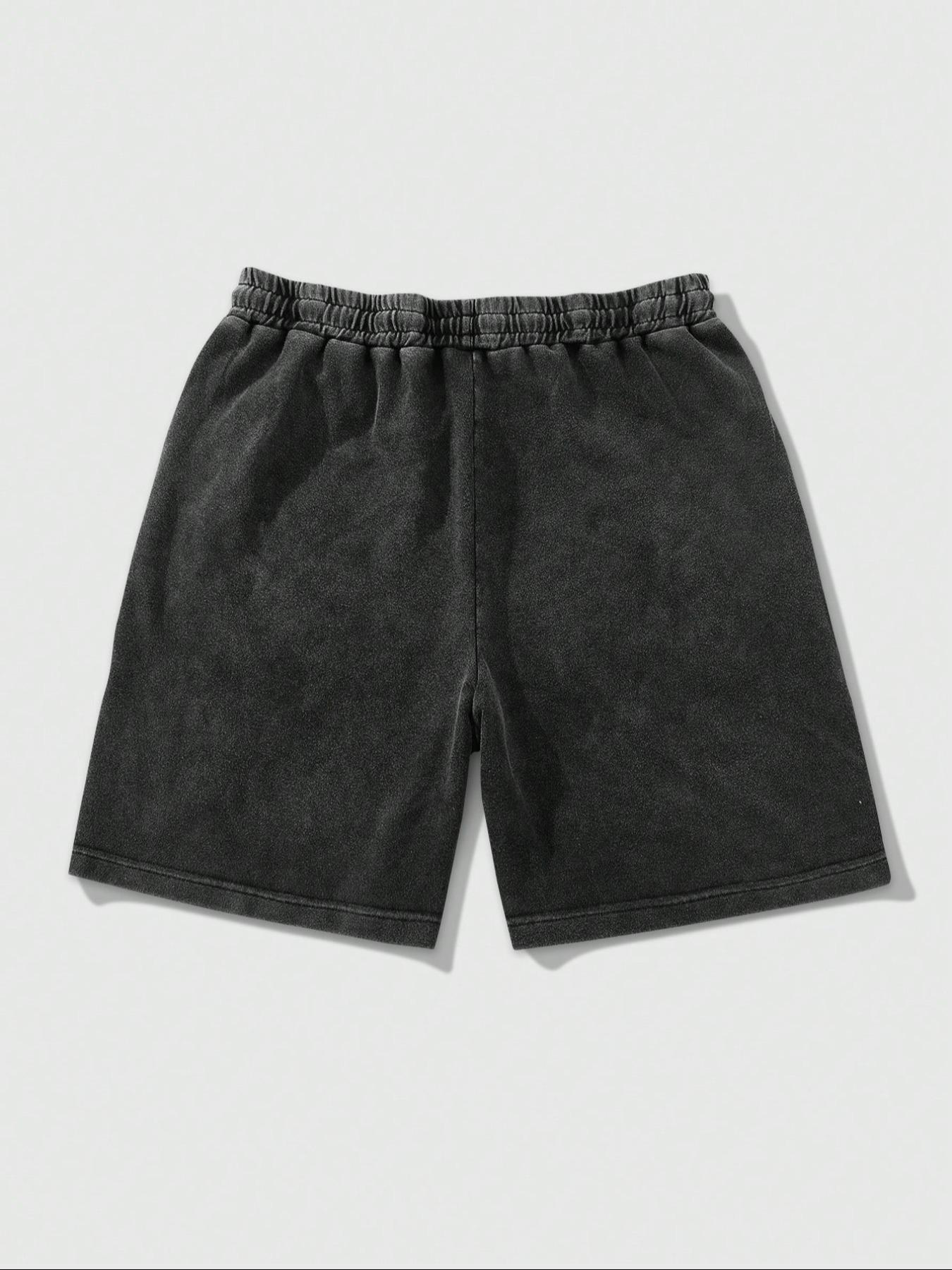 Men's Star Print Drawstring Waist Shorts, Loose Casual Comfy Lounge Shorts, Men's Sleepwear & Loungewear for Summer, Soft Shorts