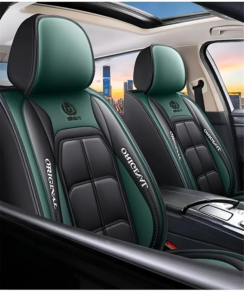 Luxury Imitation Leather Car Front Seat Cover-Suitable for Cars, SUV and Pickup-Durable, Comfortable and Stylish Car Accessories