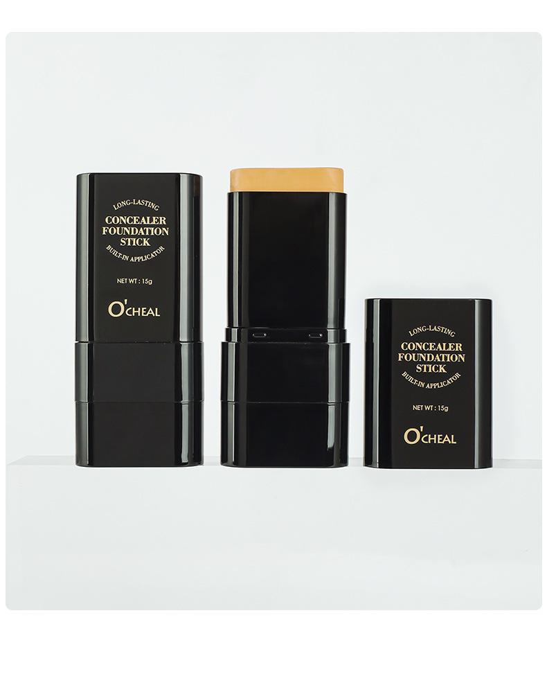 OCHEAL Concealer Foundation Stick, best-selling in Southeast Asia, double-ended eraser contouring cream, pre-makeup product for women, wholesale for foreign trade