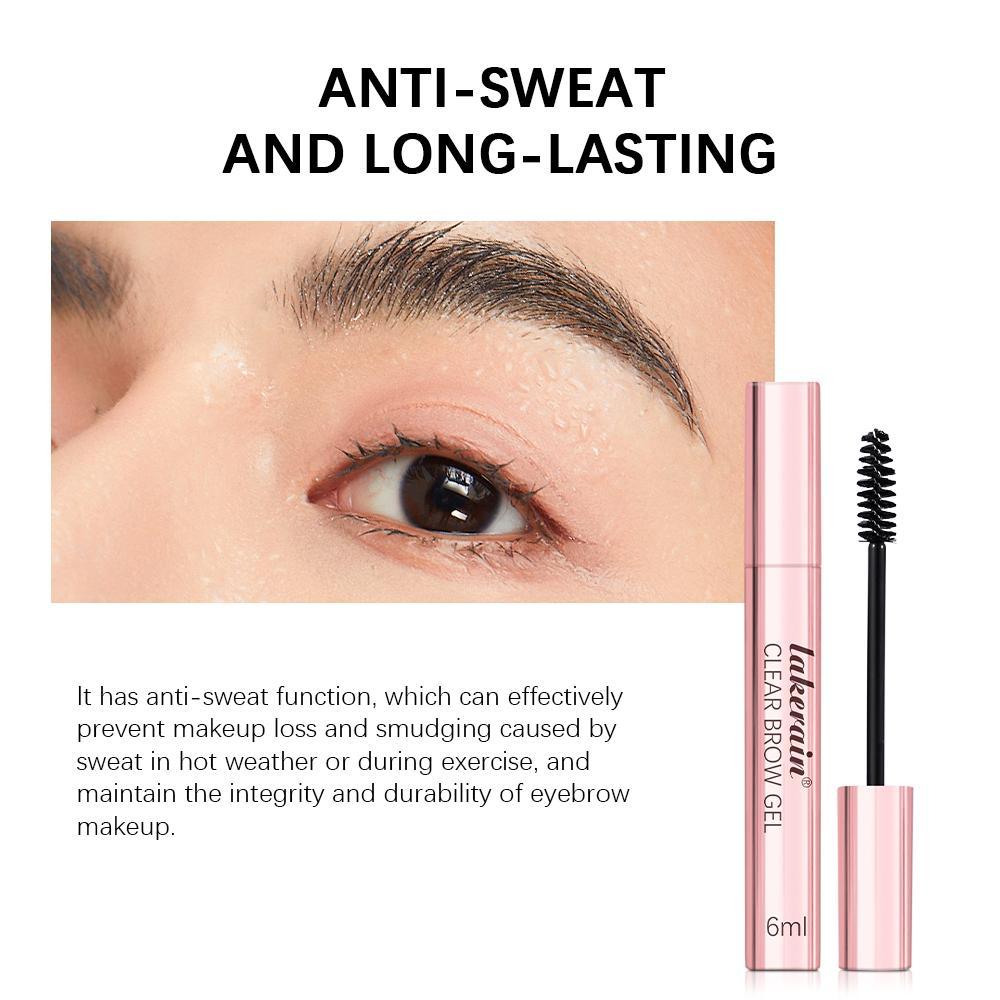 Clear Brow Gel, 3 Counts/set Long Lasting Eyebrow Gel, Brow Styling Gel, Waterproof & Trans-proof, Flexible Hold, Non-sticky, Eyebrow Makeup Tool for Women, Cosmetic, Eyebrow Shaper Set