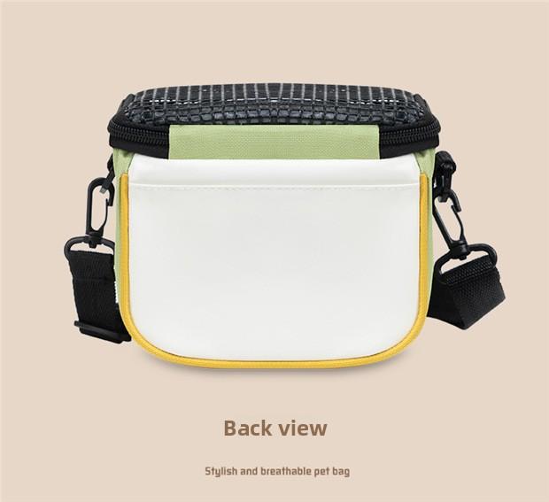 Hamster Pet Travel Bag Lightweight Breathable Chinchilla Hedgehog Small Pet Supplies Cross-Border Portable Carrying Handbag for Small Animals