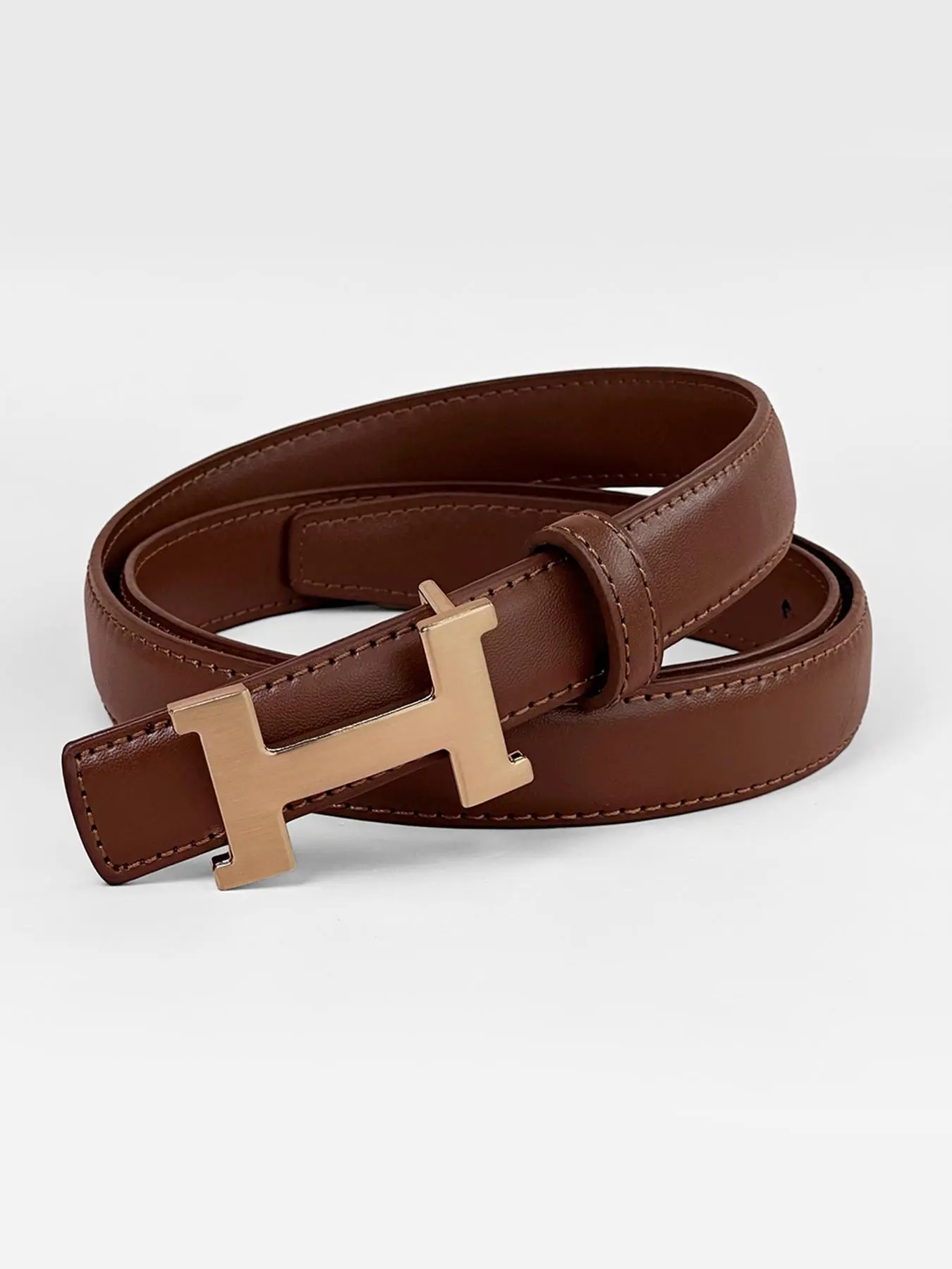 Women's Casual Letter Pattern Belt, All Seasons Fashion Accessory, Stylish Waistband for Everyday Wear, Comfortable and Versatile Design