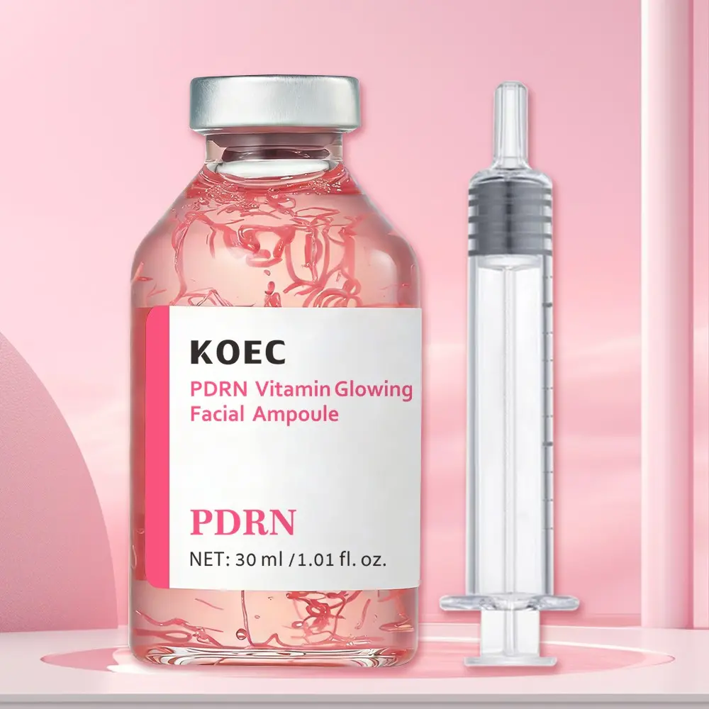 PDRN Vitamin Glowing Facial Ampoule With Niacinamide | Skin glow, Instantly Brighten Skin, Hydrating & Moisturizing, Firming, Uneven Skin Tone | All Skin Types, Korean Skincare
