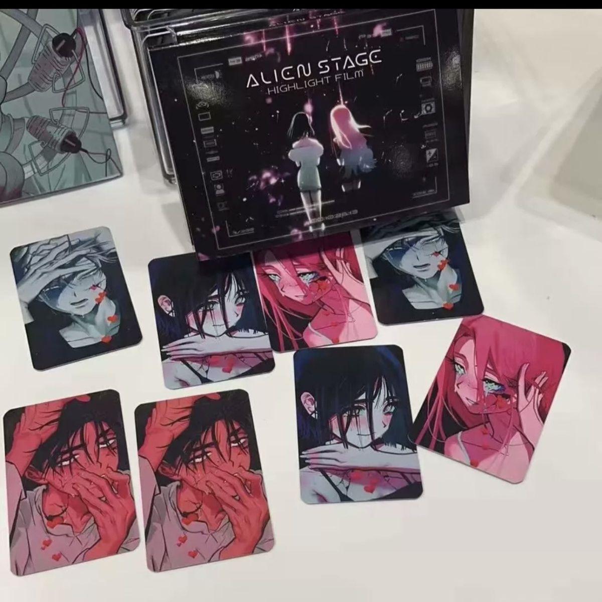 4 Pcs/set Anime ALIEN STAGE Lomo Card Photocard Till Ivan HD Small Album Photo Cards for Fans Collection Decorate Cosplay Gifts