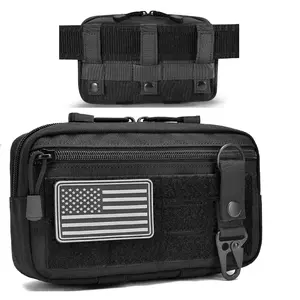 MOLLE hiking bag with a horizontal modular design, a multi-functional EDC (Everyday Carry) tool bag.
