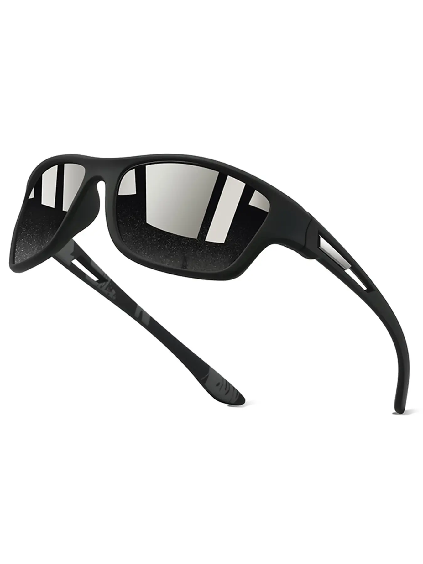 Latest model camouflage square sports sunglasses,unisex,have UV protection function,offer multiple color options.nose pad adopt made of rubber material,stylish and comfortable,very suitable driving,cycling,fishing,hiking etc outdoor activities.