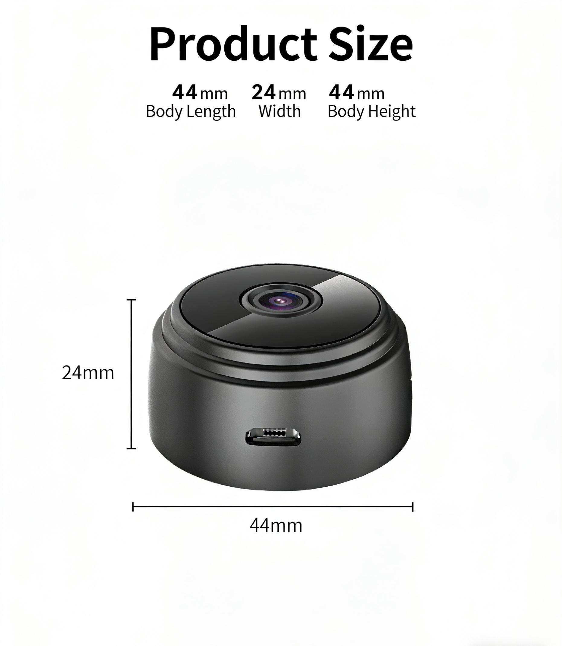 A9 HD Camera WiFi Infrared Night Vision Wide-Angle Sports DV Home Security 1080P Remote Camera