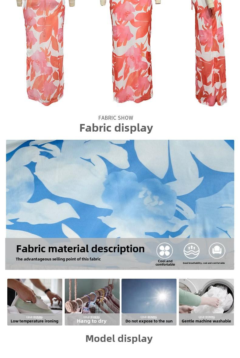 Women's All Over Print RuchedBackless Split Thigh Bodycon TubeDress, Women's Clothing, SundressMaxi Dress, Elegant SleevelessLong Cown for Summer, Capri SunDress, Ladies Clothes for BeachHoliday Valentine's Day, gift Casual Floral Womenswear Gamis