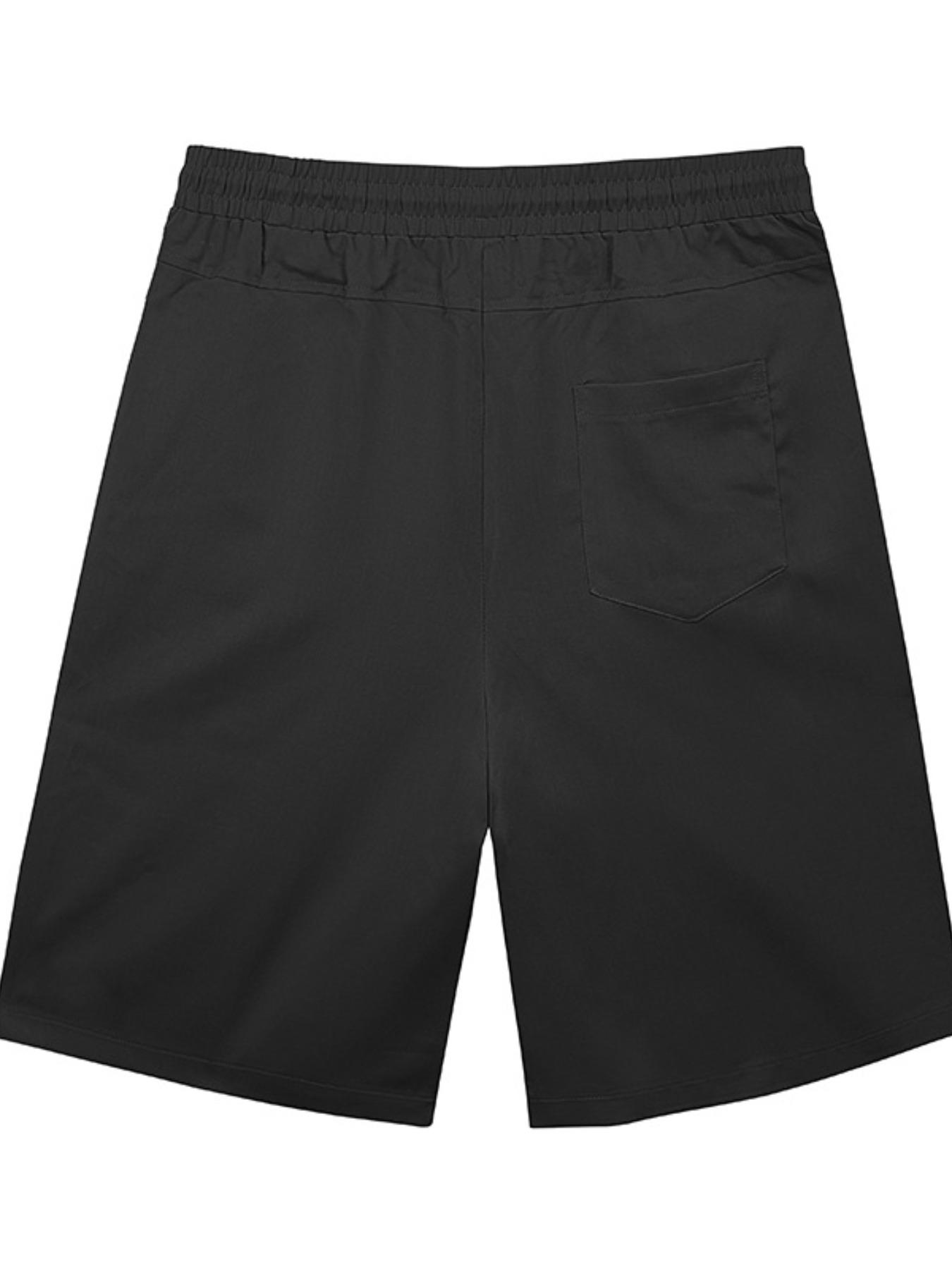 Men's Casual Loose Summer Beach Shorts, Lightweight 5-Inch Swim Trunks for Summer Activities, Trendy Comfort for Relaxed Days