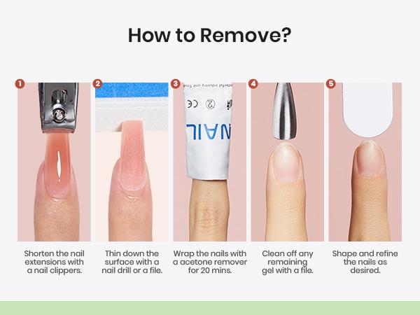 Beetles 12 Colors Poly Extension Gel Nail Set, Pink, Green, Glitter & Silver Extension Gel, Perfect for DIY Nail Art & Home Manicure, Gift for Nail Art Lovers and Women