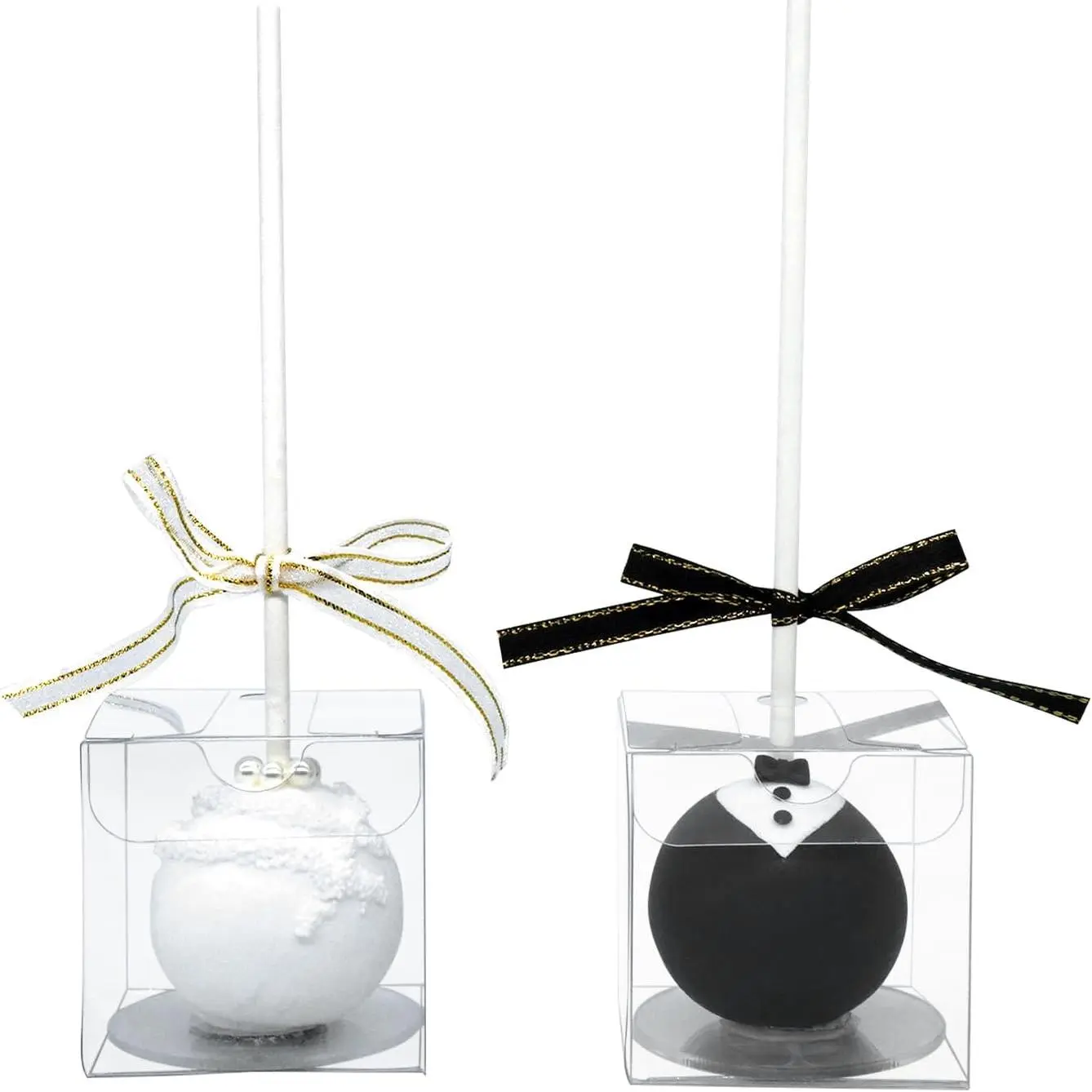 50 count Clear Favor Boxes 2x2x2 Inch Clear Cake Pop Boxes  Box | Macaron Boxes, Clear Favor Boxes,  Boxes, Easy assemble, Sweet  boxes, Bakery takeout containers, Cake pop boxes