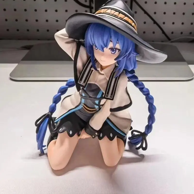 2026 new hot item  9cm Mushoku Tensei Ii Jobless Reincarnation Eris Greyrat Roxy Migurdia Kneeling Pose Anime Figure Desktop Decor Collect Gift