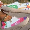 Women's 2026 New Fashion Lightweight Casual Sneakers, Round Toe Low Top, Textile Upper, Rubber Sole, All Seasons, Comfortable & Breathable, Lightweight Comfy Shoes, Daily Walking Shoes, Stylish Walking Shoes, Breathable Walking Shoes