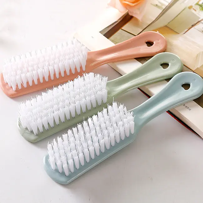 Soft Bristle Shoe Brush Multifunctional Cleaning Brush For Shoes Clothes Collar Laundry Floor Household Stain Remover Scrub Brush