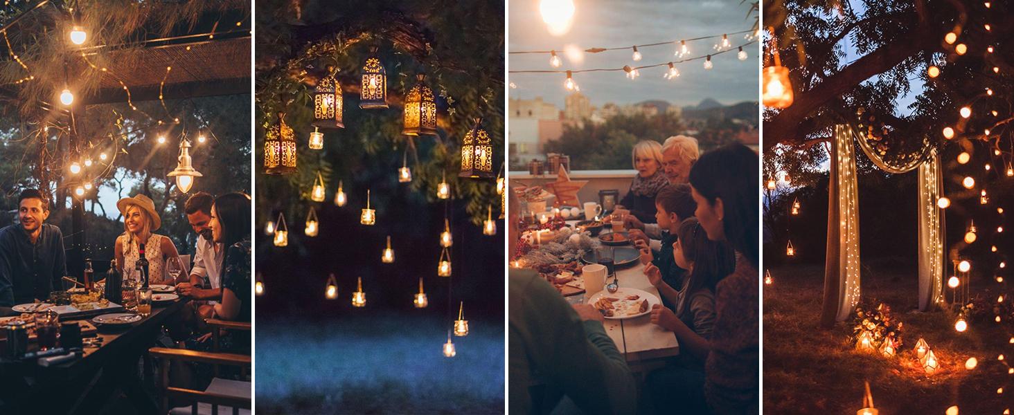 Outdoor Smart Plug, Outdoor Wifi Outlet with 2 Grounded Outlets, Remote Control, Timer, Waterproof, Works with Amazon Alexa, Google Assistant and SmartThings, FCC Certified