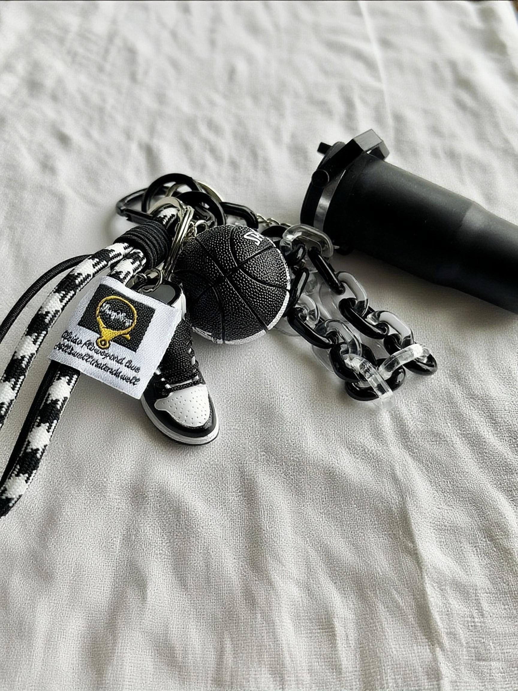 Basketball Theme Bag Charm, Sports Accessory, Basketball Peripheral Decoration, Casual Style, All Seasons, Bag Charm Keychain