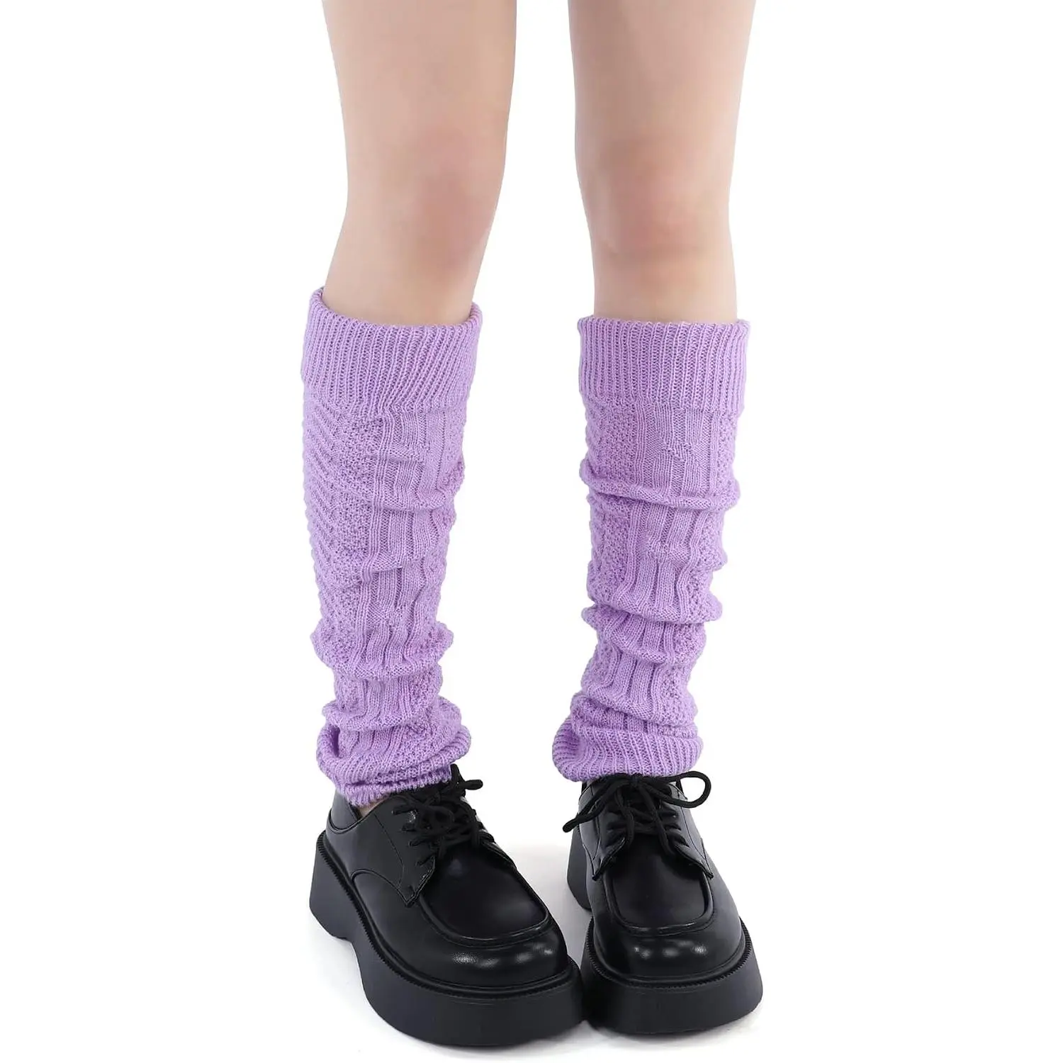 Warmers For Women & Girls - Cute Soft Kawaii Y2K Casual  Socks For Goth & Gyaru & Harajuku Halloween Accessories