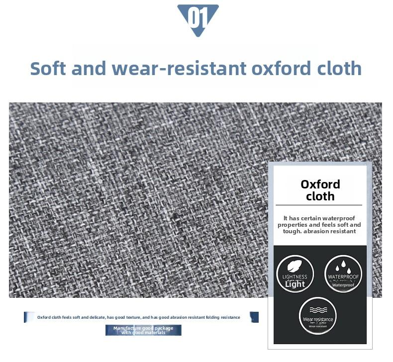 Casual Business Men Messenger Bag Version Simple Oxford Cloth Cross Body Shoulder Bag for Male Daily Use, Work, Travel Outdoors