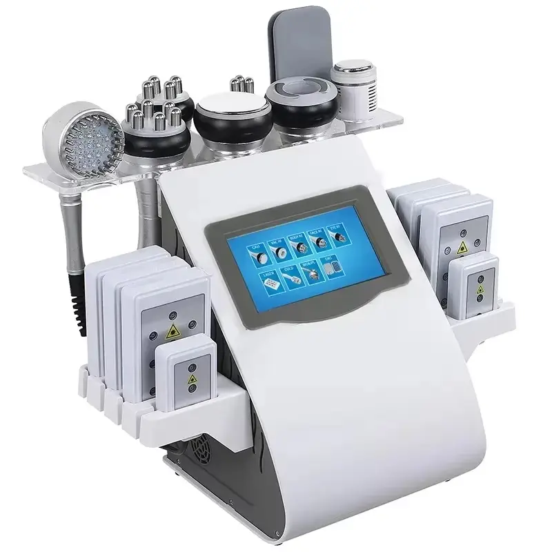 9 in 1 Ultrasonic Cavitation Machine 40K with Vacuum, Facial & Body Skin Rejuvenation, Lifting and Tightening Skincare Equipment
