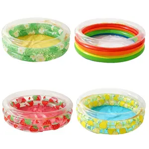 1PC Inflatable Bubble Pool for Kids, Thickened Round Glitter Mini Swimming Pool, Bathing and Water Play Pool, Suitable for Indoor and Outdoor Summer Inflatable Play Pool.