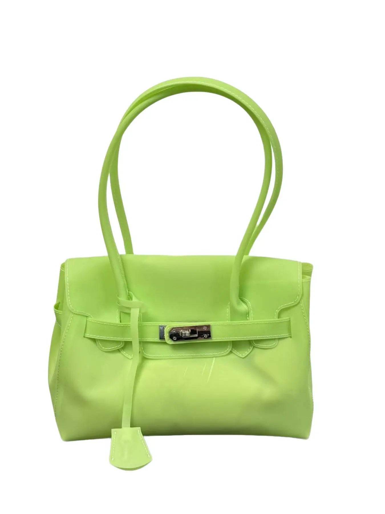 New Small Jelly Bag Tote Everyday Shoulder Bag, Large Capacity Underarm Bag, Stylish and Practical Accessory for Daily Use
