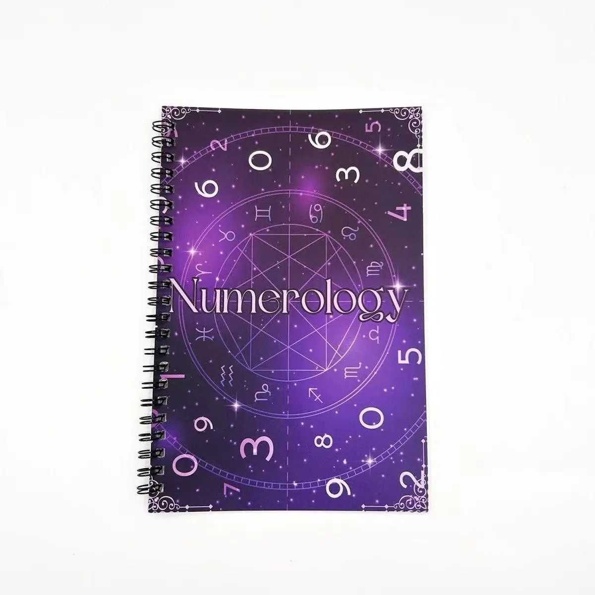 Digital Learning Spiral Notebook, Universe Design, Digital Analysis Journal, Perfect for Studying and Note-Taking