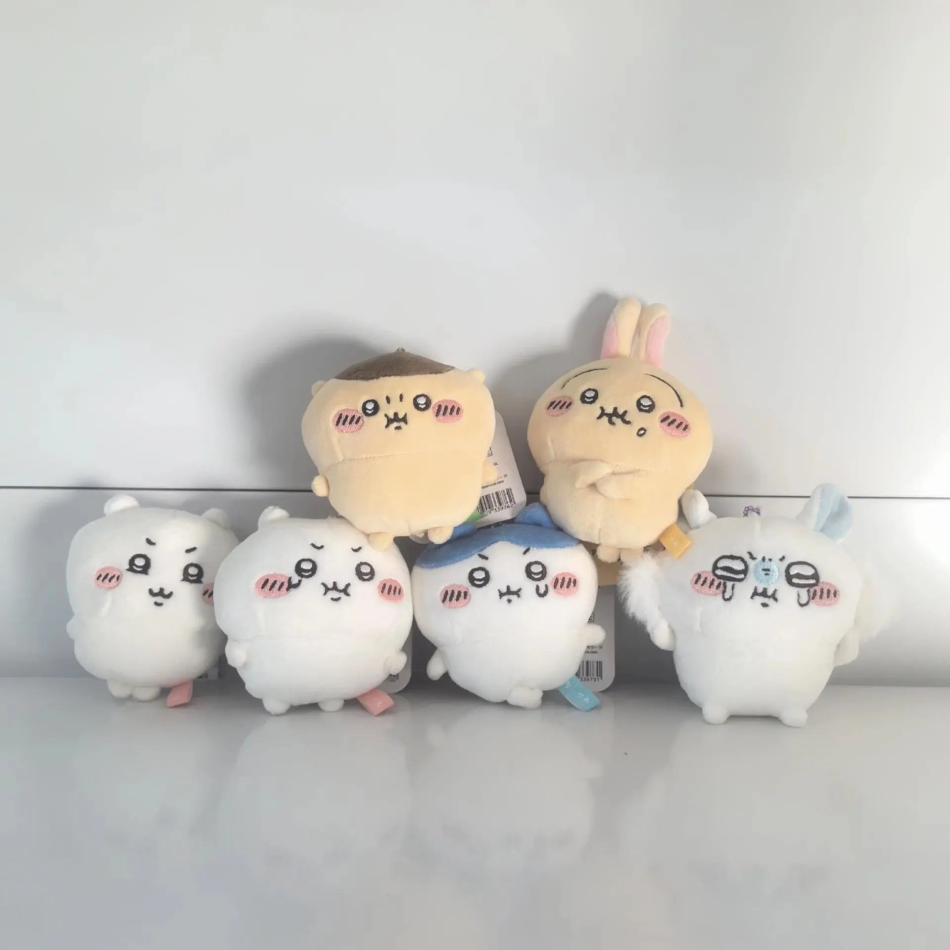 New jiyi Plush Doll Smirks Expression Usagi Hachiware Super Cute Chestnut Flying Squirrel Back Packaging Decoration Gift