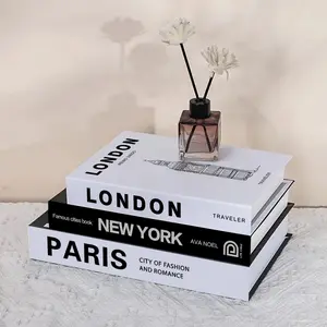 Beautiful Decorative Coffee Table Books, Fashionable Faux Fake Books for Home Bookshelf, Modern Room Decoration, Living Room Decor, Novelty Decor, Desk Decor, Stackable Props, Home Decor Products, Set of 3 #GLOBAL PICKS
