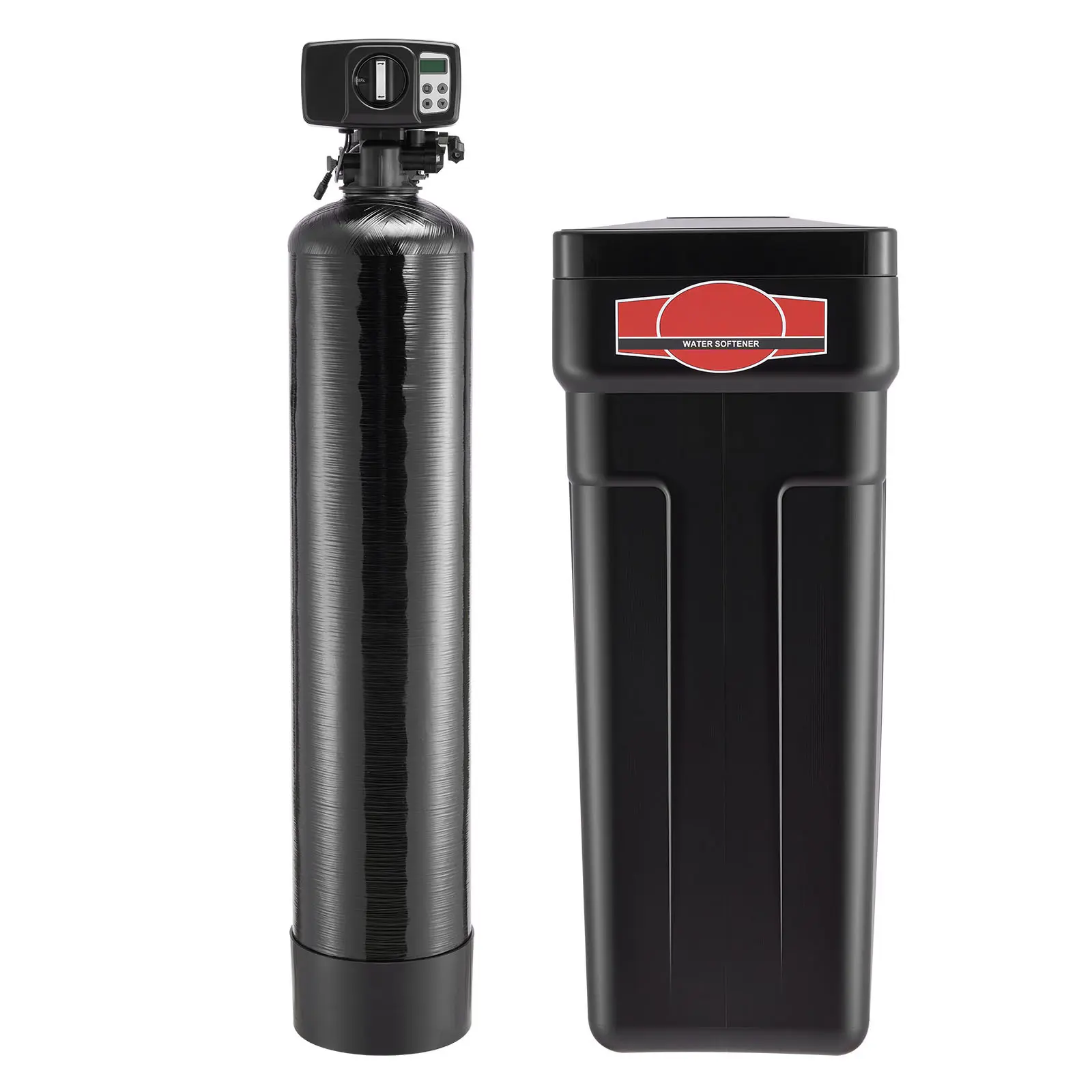 Whole House Water Softener with Automatic Digital Control Head - Auto Control Digital Head, Powerful Softening, Efficient Regeneration