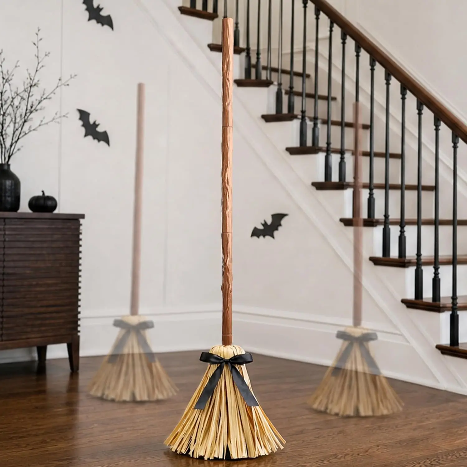 Halloween Decorations Indoor 49" Animated Floating Witch with Sound & Activated Sensor Spooky Halloween Decor Haunted Dancing for Home.