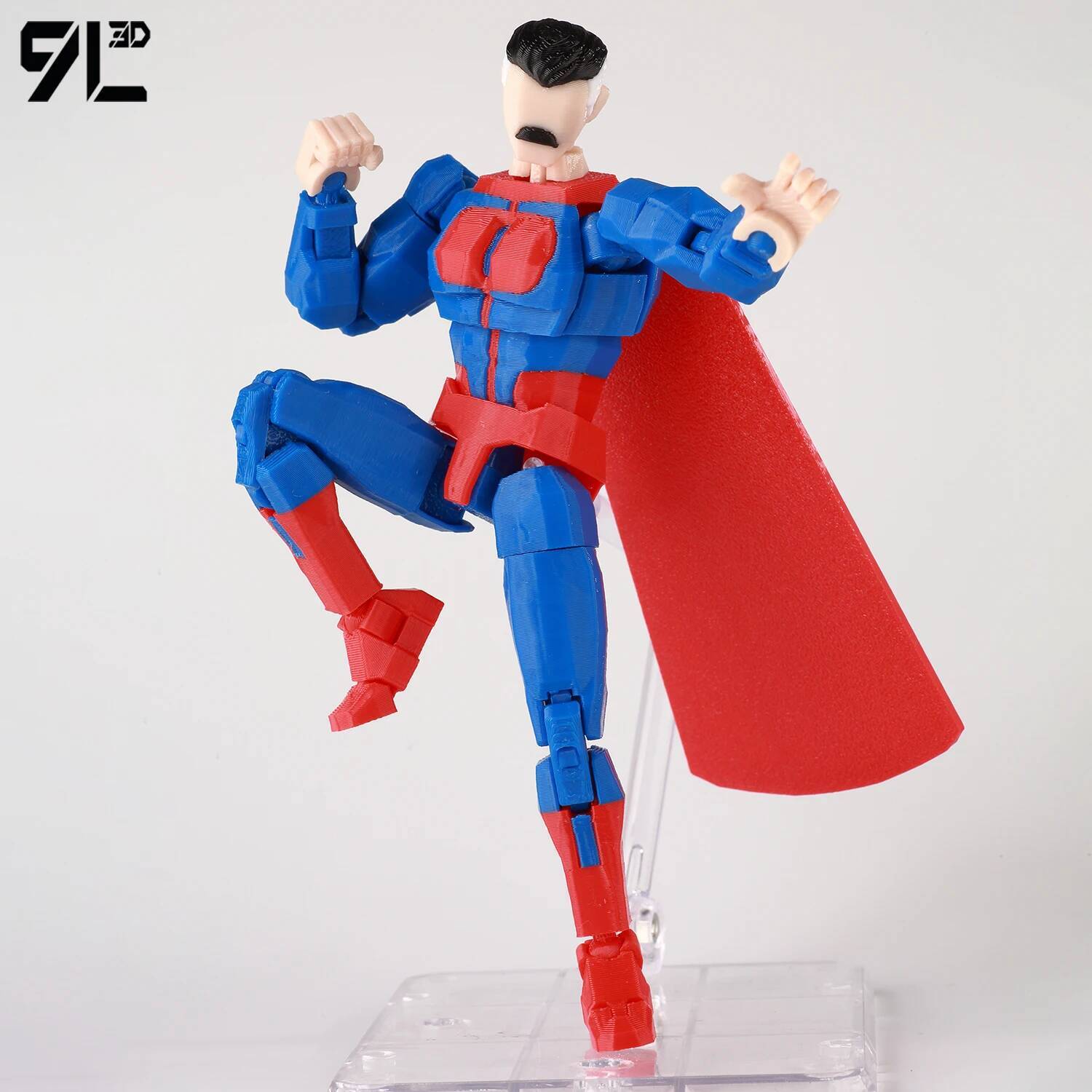 9L3D Printed Dummy 13 Lucky 13 T13 Invincible Omni Warrior Articulated American Comic Collectible For Your Desk Gift For Friend 9L3D Printed Dummy 13 Lucky 13 T13 Invincible Omni Warrior Articulated American Comic Collectible For Your Desk Gift For Friend