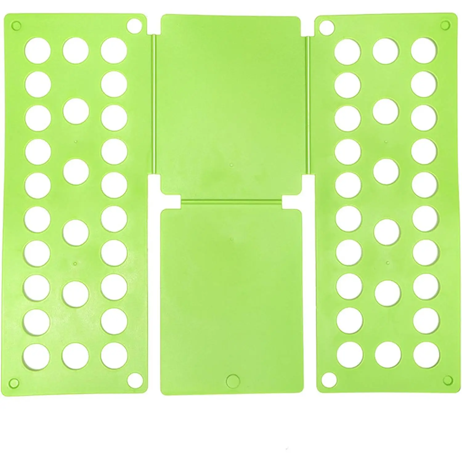 Clothes Folding Board, Blue Adjustable T-Shirt Folder,15.7 x 17 Inch, Laundry Organizer for Adults and  (Green)