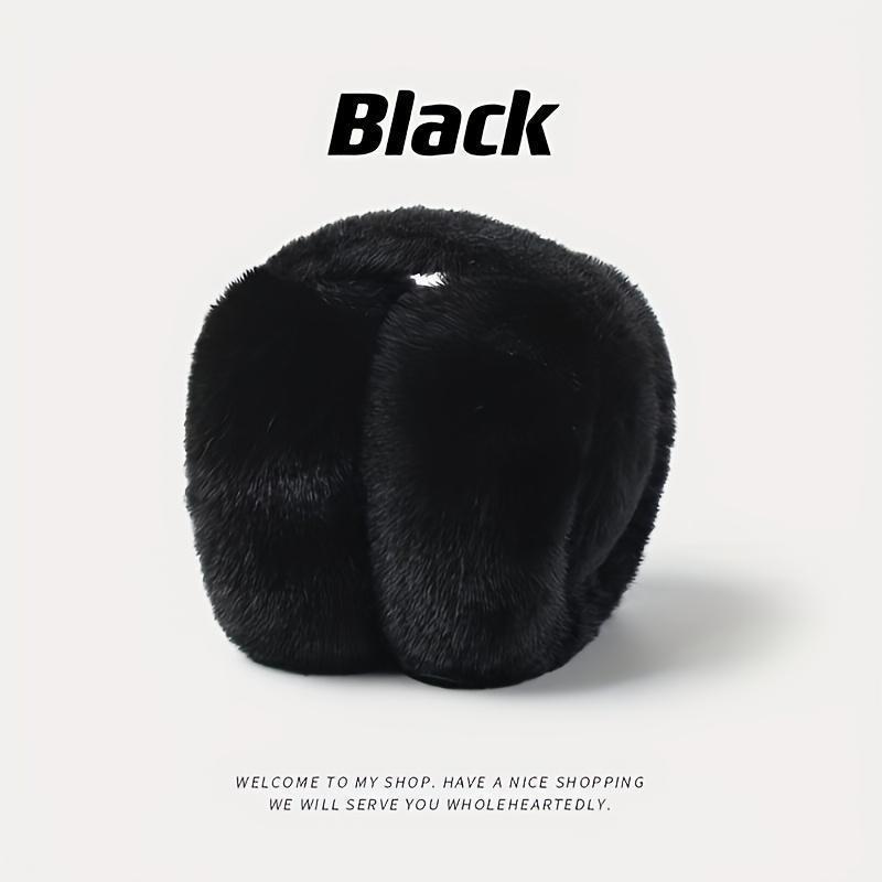 2/6PCS Women's Winter Warm Earmuffs – Fashionable Foldable Beige Cold Protection Gear With Adjustable Elastic Fit, Soft Fleece Lining And Storage Design, Cozy Outdoor Ear Covers For Skiing, Hiking, And Daily Wear TikTokShopBlackFriday unique beanies men