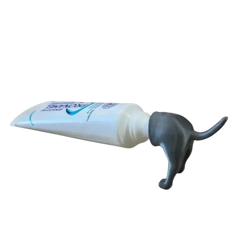 Gag Dog Butt Bag Charm & Toothpaste Squeezer Topper, a Novelty Accessory for Dog Lovers Designed to Spark Conversations
