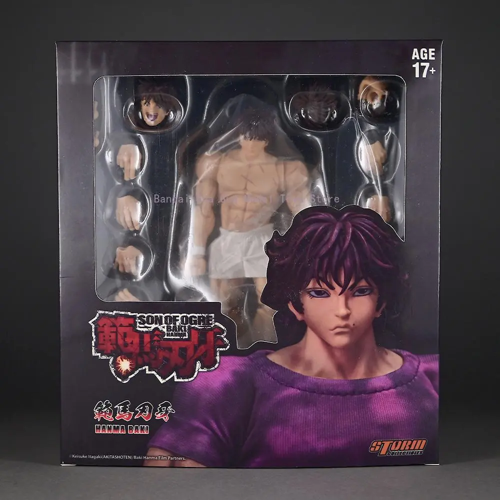 New Hanma Baki Hanma Yujirō Yuujiro Articulated Action Figure Model Collection Toys 18CM