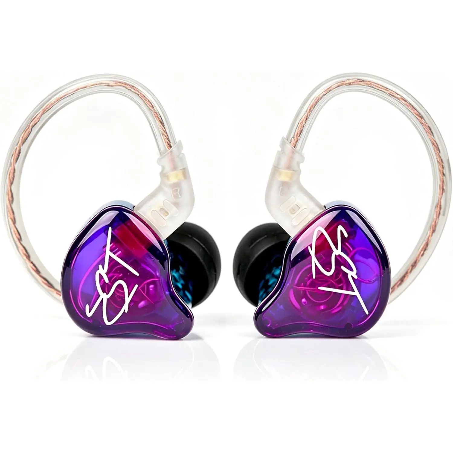 Colorful Hybrid Banlance Armature with Dynamic Ear Earphone 1BA+1DD HiFi Headset KZ in Ear Monitor Headphone Wired Earbuds IEM Earphone Gaming Ear Buds