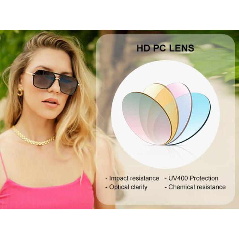 SOJOS Sunglasses for Women Men Square Retro Polarized Lens Trendy Aviator 90s Shades.