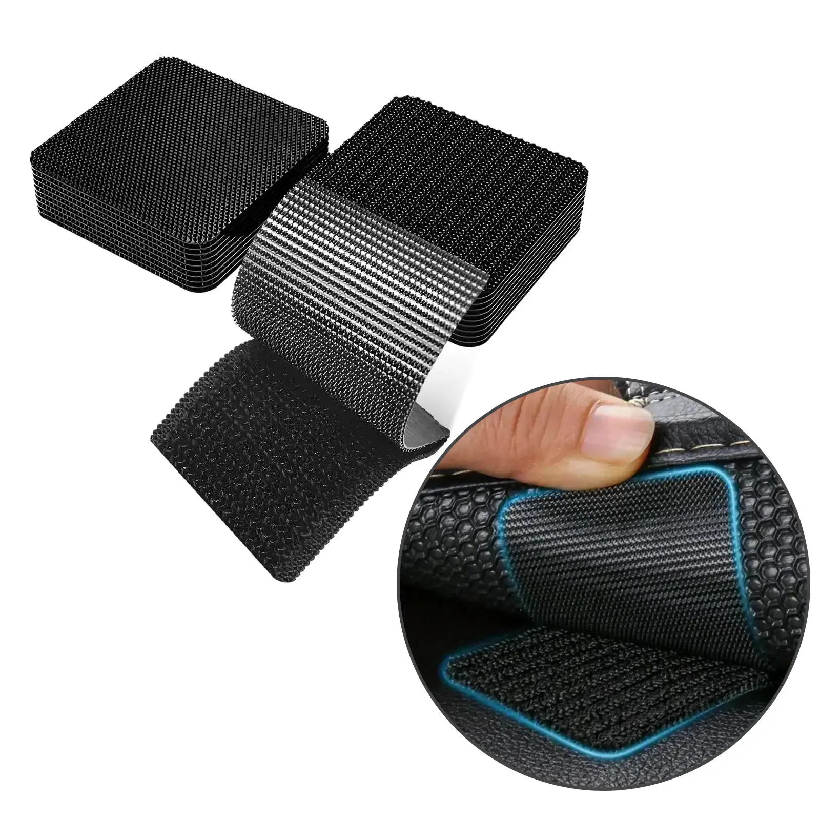 Double-Sided Adhesive Tape 5m Strong Grip for Car Mats & Carpets Non-Slip Fixing