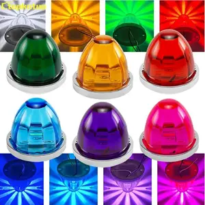 LED Watermelon Lights Truck Side Marker Indicator Lights Trailers Lorry Side Lamp Caravan Turn Signal 12V 24V Watermelon Lights
