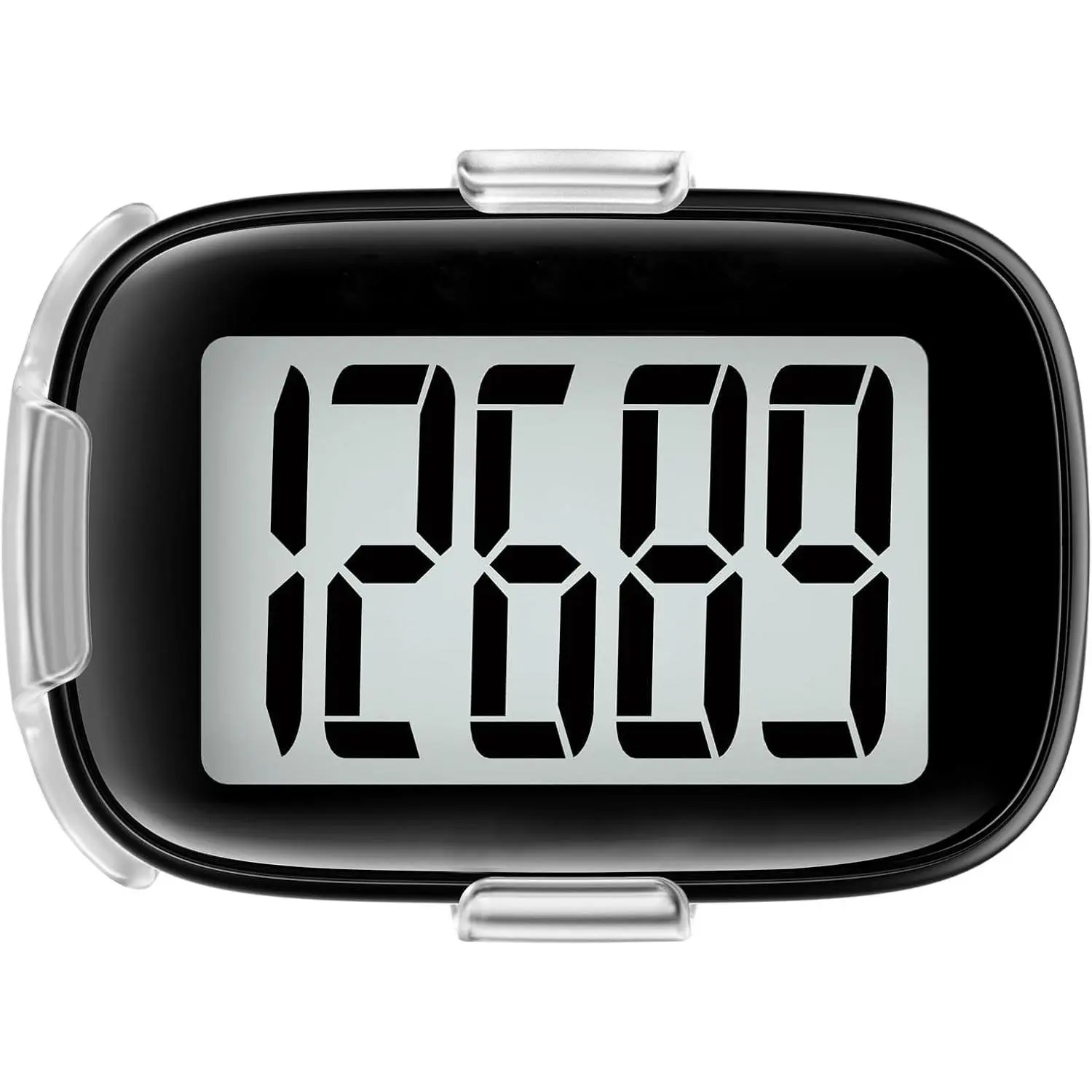 Simple 3D Pedometer Step Counter with Clip and Lanyard, Accurate Fitness Activity Tracker No Smartphone Needed, for Walking Fits Women Men Seniors