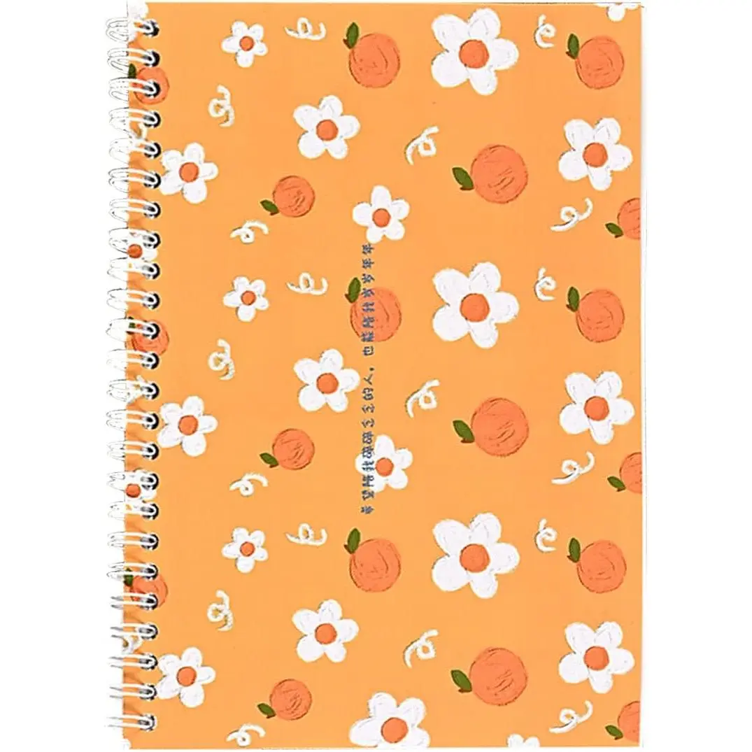 Sticker Collecting Book Storage Album with 40 Sheets Blank Release Paper - A5 Size Stickers Organizer Collection Holder Book for Adult (ORANGE)
