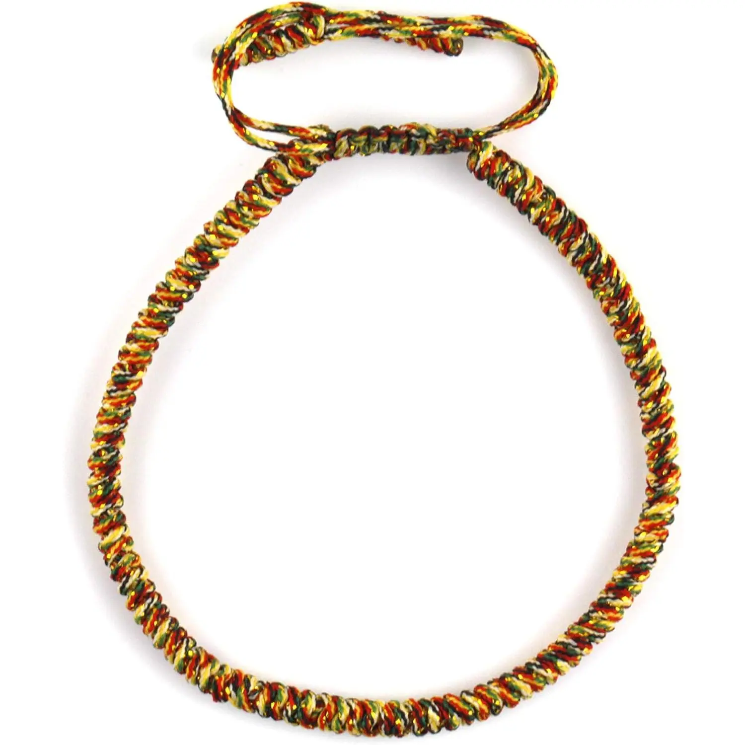Tibetan Monk Lucky Minimal Rope Buddhist  Knot Bracelet