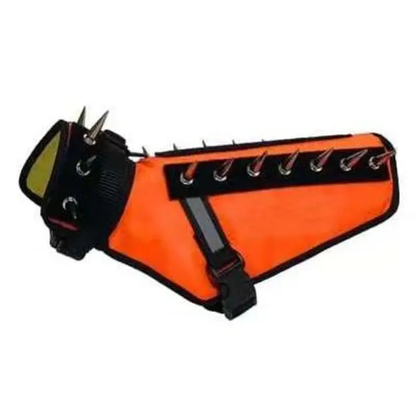 Pet Anti‑Attack Spike Vest For Dogs, Coyote Protection Safety Harness, Anti‑Bite Outdoor Dog Protective Jacket