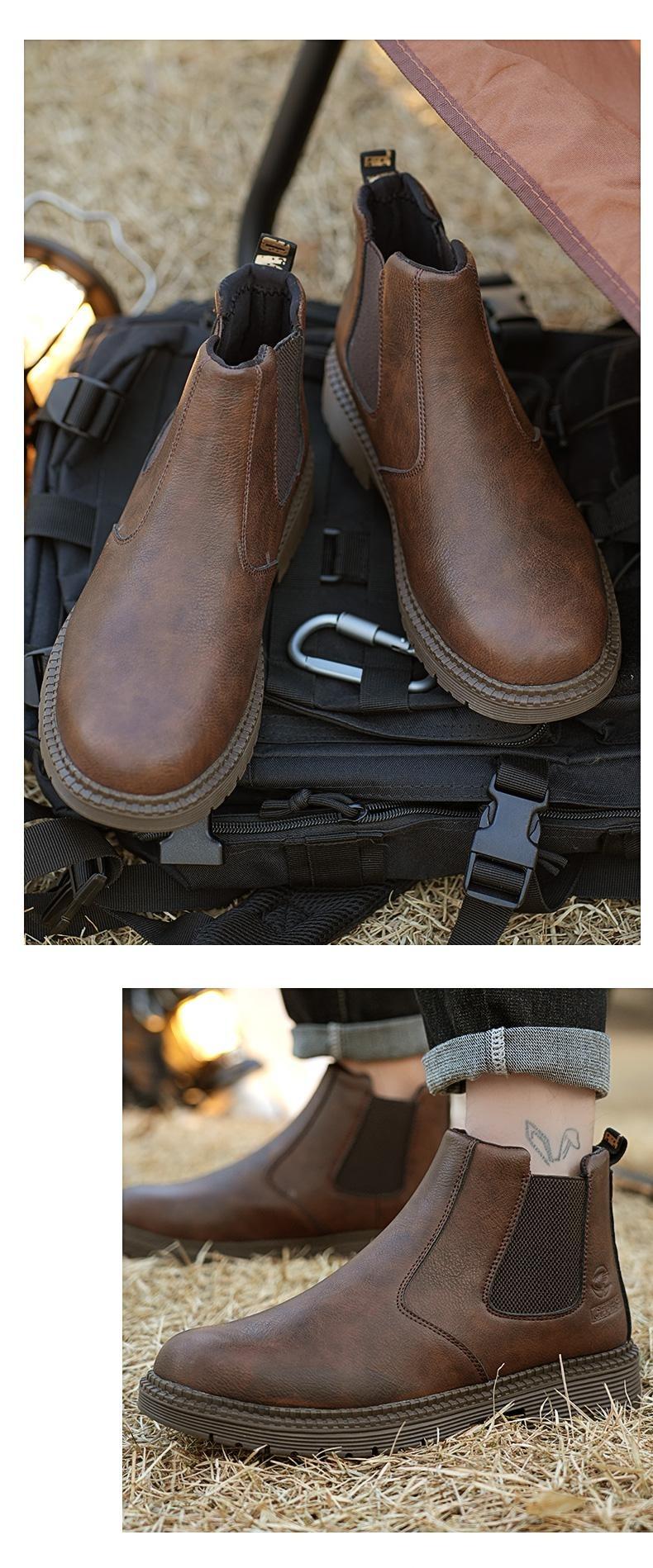 Formidable Splash-proof Smash-proof Puncture-proof Breathable Safety Shoes Unisex Chef Work Shoe Waterproof Anti-slip Durable Outdoor Comfortable tailored for Railway Workers Train Conductors and Track Maintenance Personnel Men Women