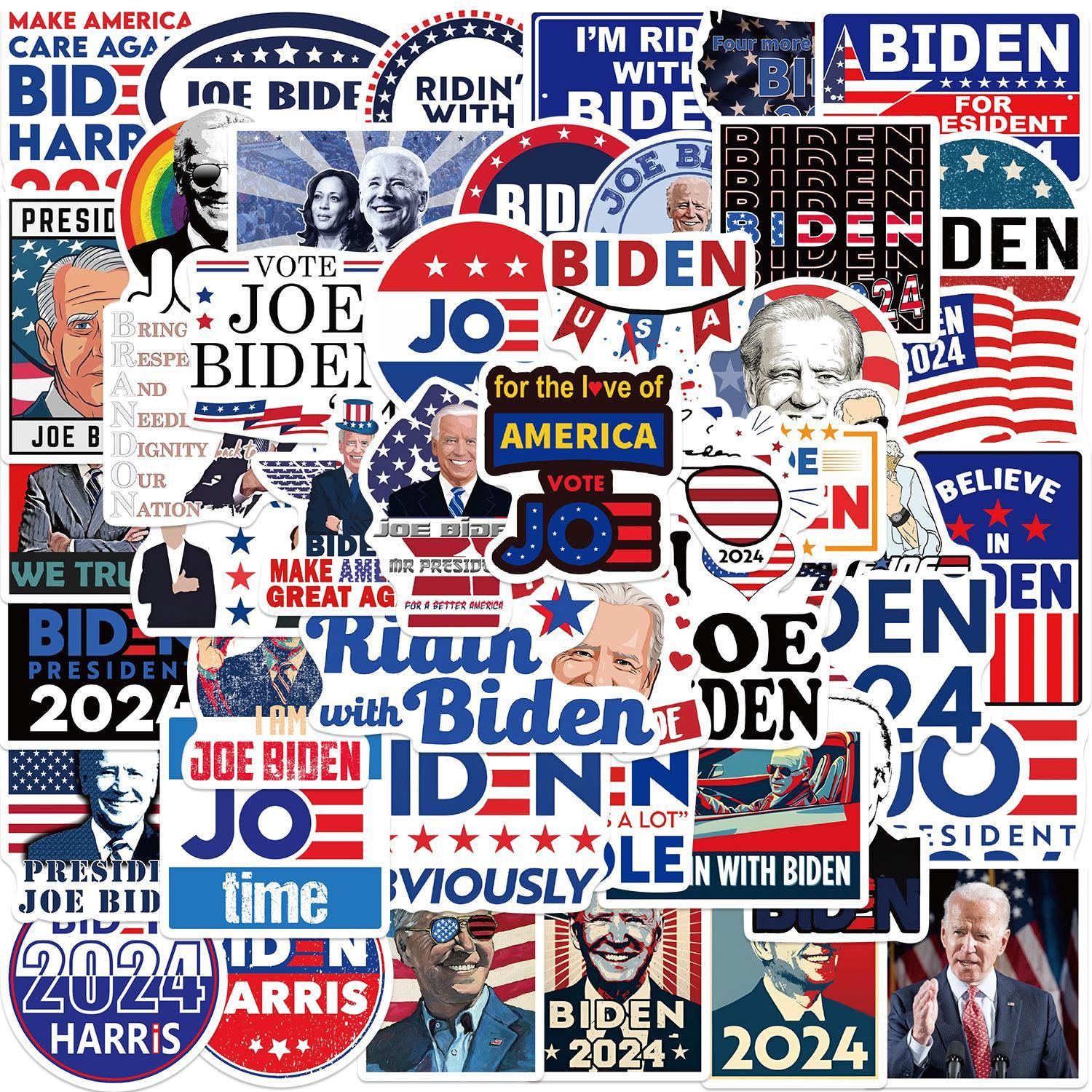 Trump Themed Sticker, 249pcs/set DIY Decorative Sticker, Waterproof Decorative Sticker for Phone Case, Laptop, Skateboard, Scrapbook, Journal, Ornaments