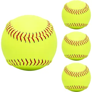12 Inch Fastpitch Softballs Official Size and Weight for Soft Toss Batting Fielding Hitting Pitching