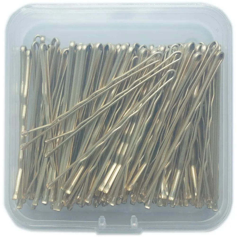 Bobby Pins Bulk Black 100 Count Hair Bob Pins Bulk in a Case Box Tub