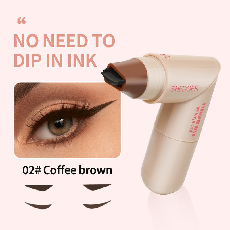 2-in-1 Rotating Eyeliner Stamp and Eyebrow Stamp - Dual-Head Design with Wing Stamp, Quick-Drying, Long-Lasting, Smudge-Proof, Easily Create Cat Eye Makeup, Sharp Wing Eyeliner and All-Day Long-Lasting Makeup 2-in-1 Rotating Eyeliner Stamp and Eyebrow Stamp - Dual-Head Design with Wing Stamp, Quick-Drying, Long-Lasting, Smudge-Proof, Easily Create Cat Eye Makeup, Sharp Wing Eyeliner and All-Day Long-Lasting Makeup