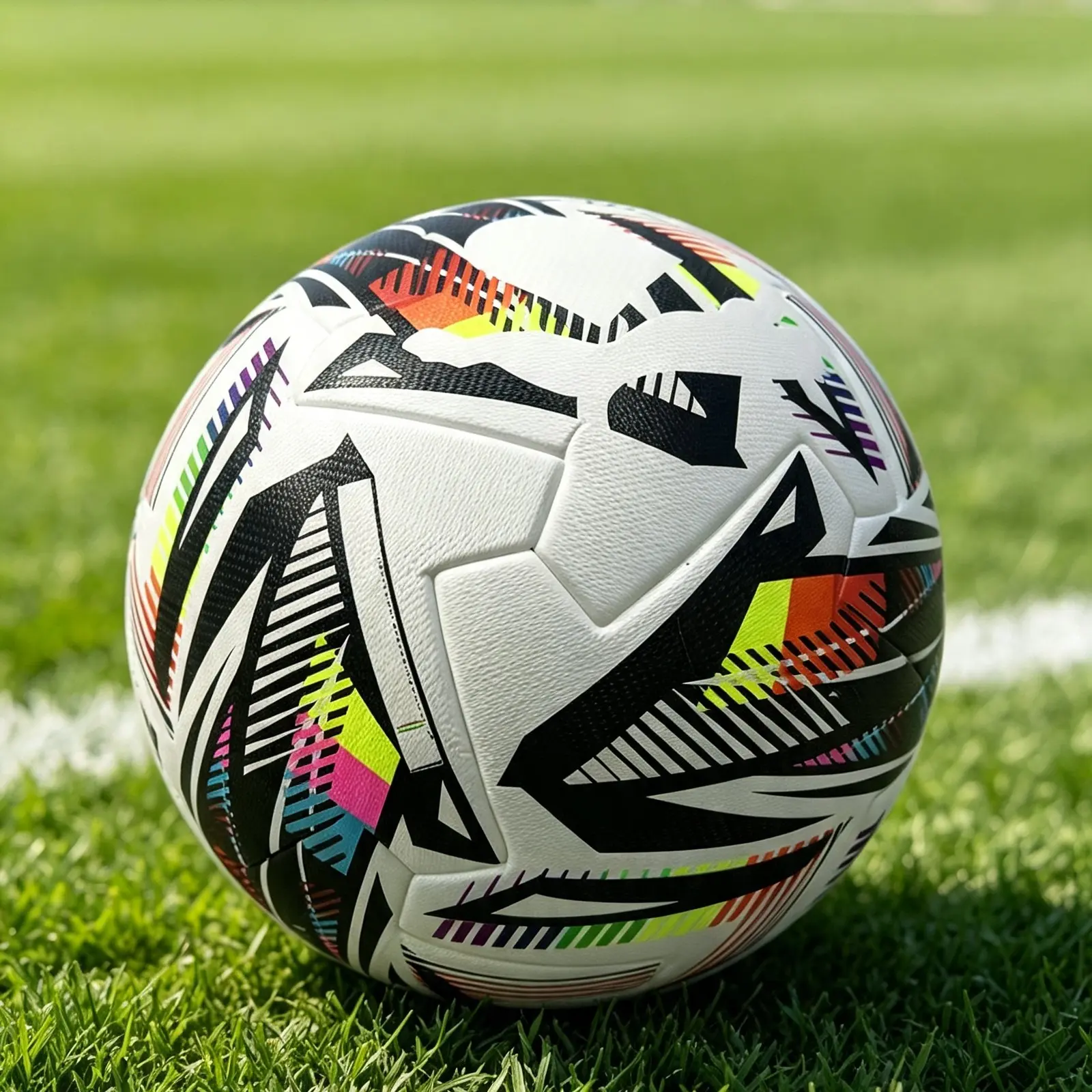 5 Number PU Leather Soccer Ball, Durable Professional Training Ball, Suitable for Adults and Teens, Indoor and Outdoor Sports, Ideal Gift