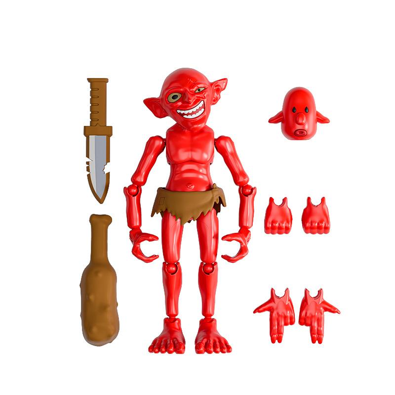 New Goblin Multi Jointed Movable Toy Multi Form Action Figure DIY Full Body Movable Assemble Handmade Model Kids Toys Gifts
